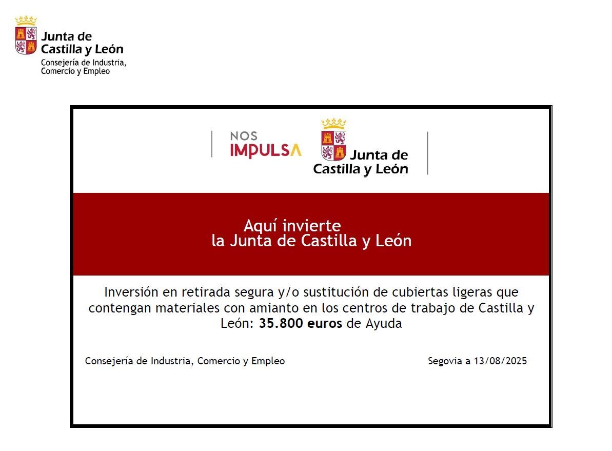 Un cartel rojo y blanco con la palabra impulsa.