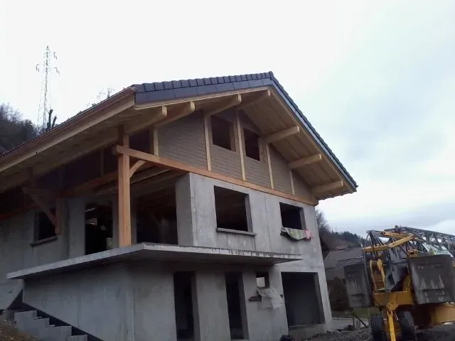 Création ossature bois chalet