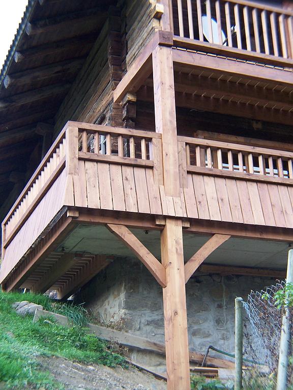 Balcon bois création