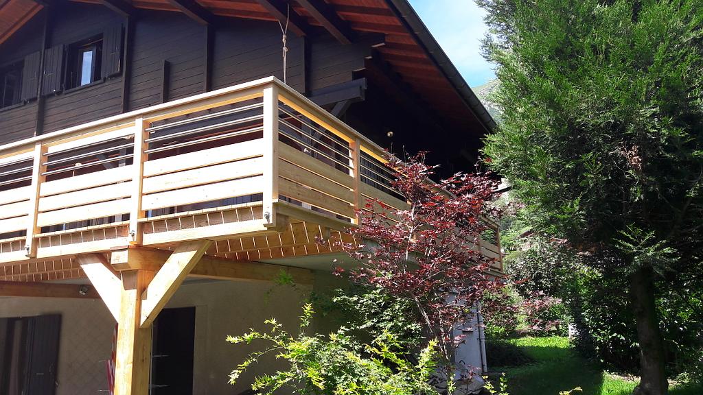 Balcon bois