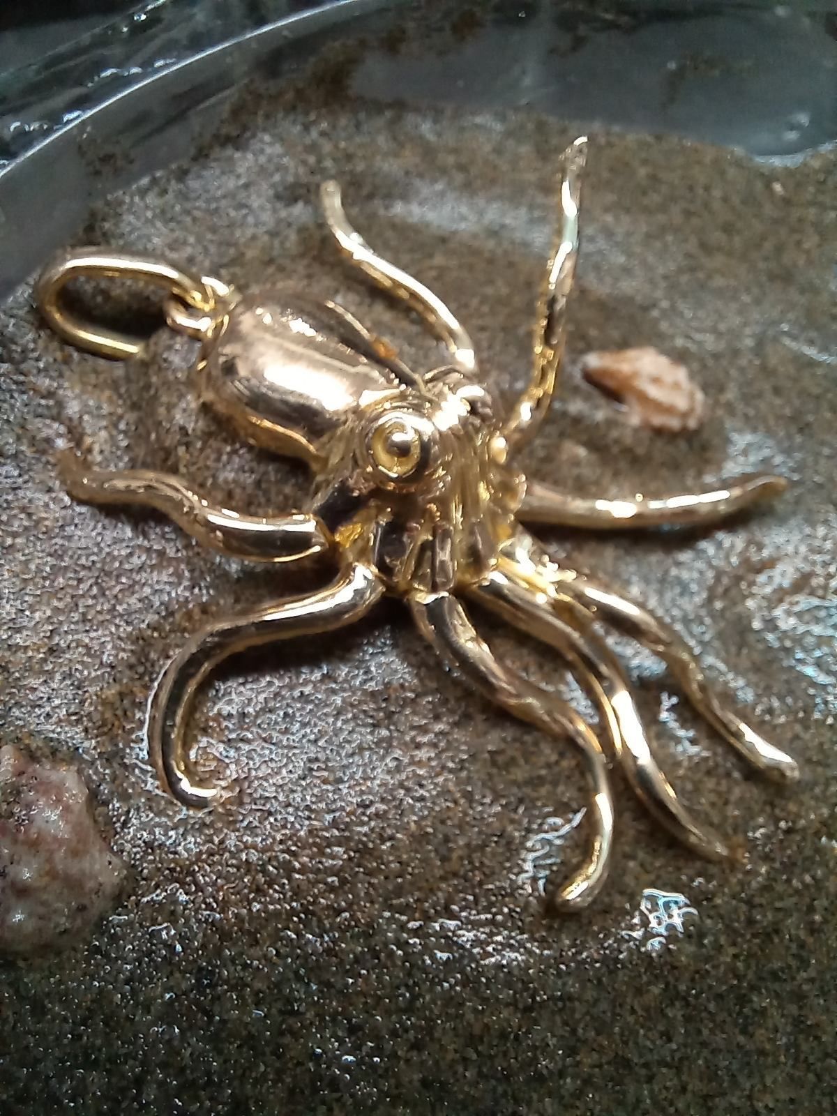 Un bijou en forme de pieuvre