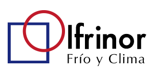 Un logotipo para una empresa llamada ifrinor frio y clima