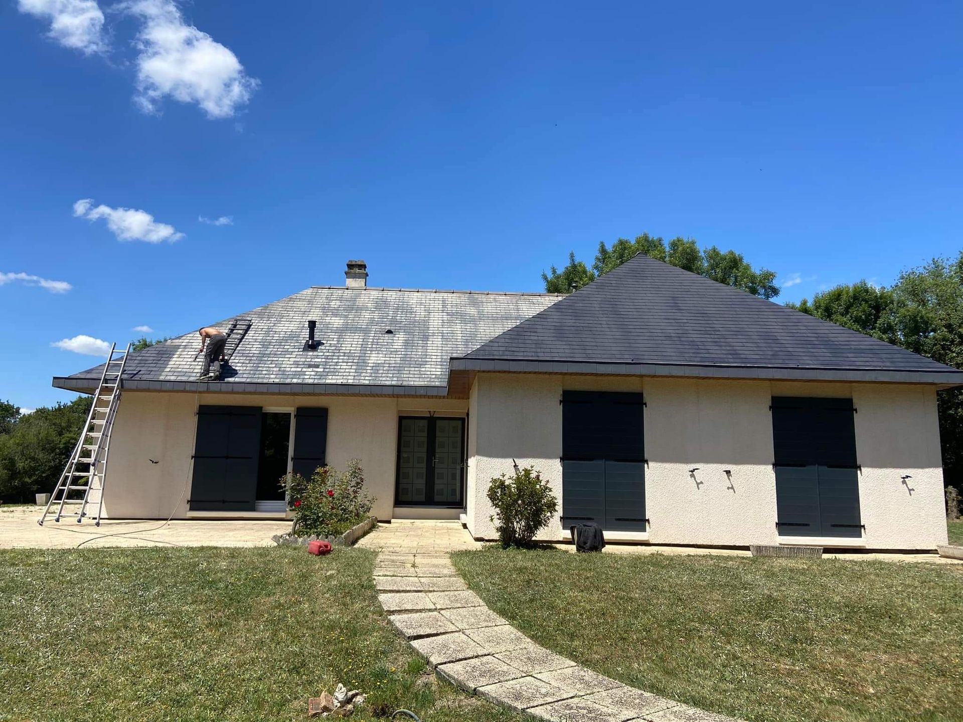 Maison avant nettoyage