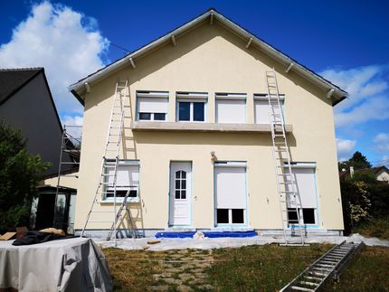 Peinture sur façade