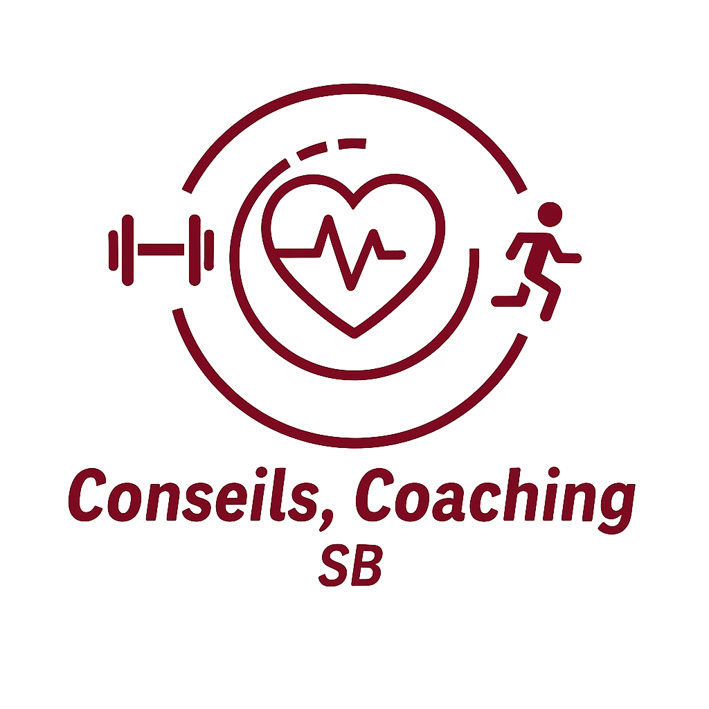 Un logo pour une entreprise appelée conseils , coaching sb.