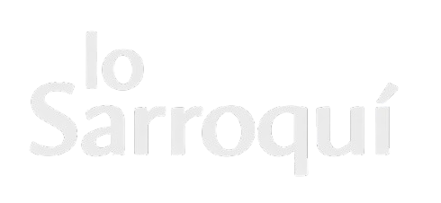 La palabra "lo Sarroqu&iacute;" en fuente sans-serif de color blanco sobre fondo liso.