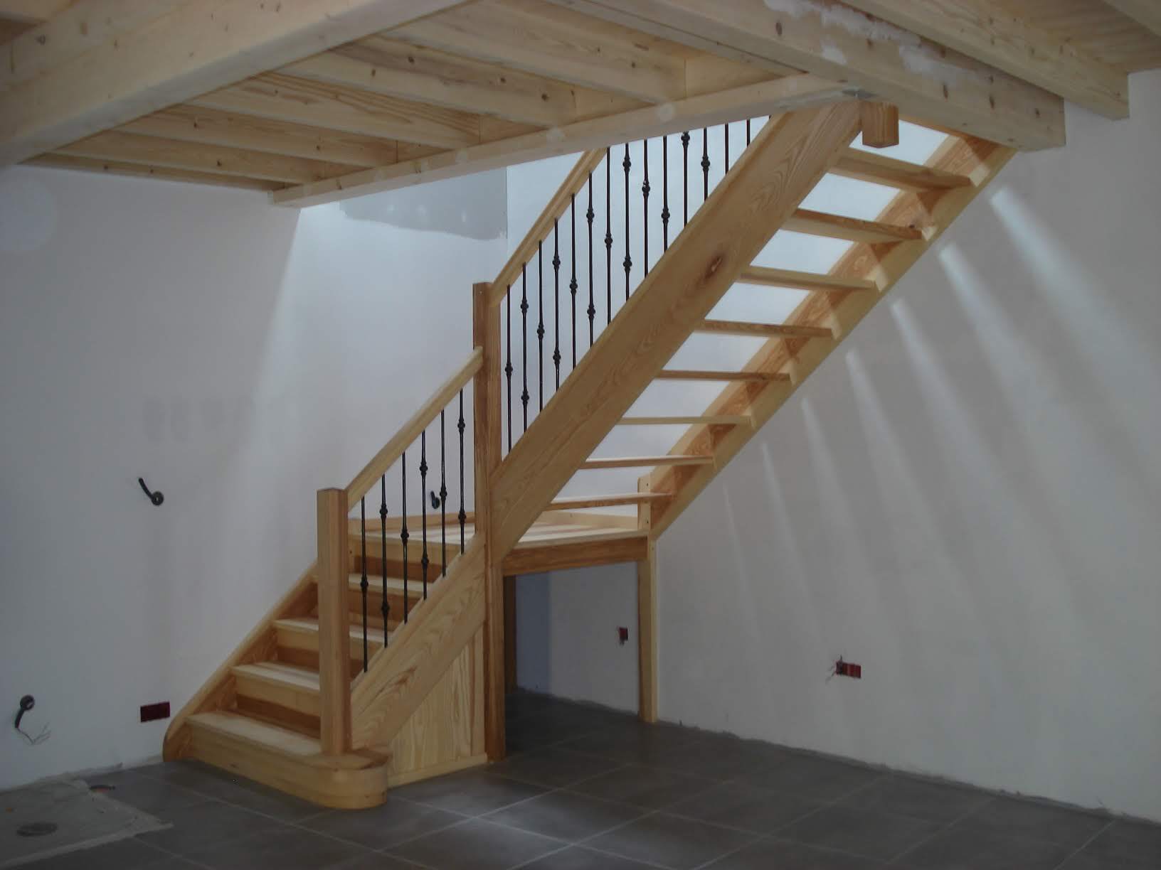 Fabrication d'escaliers