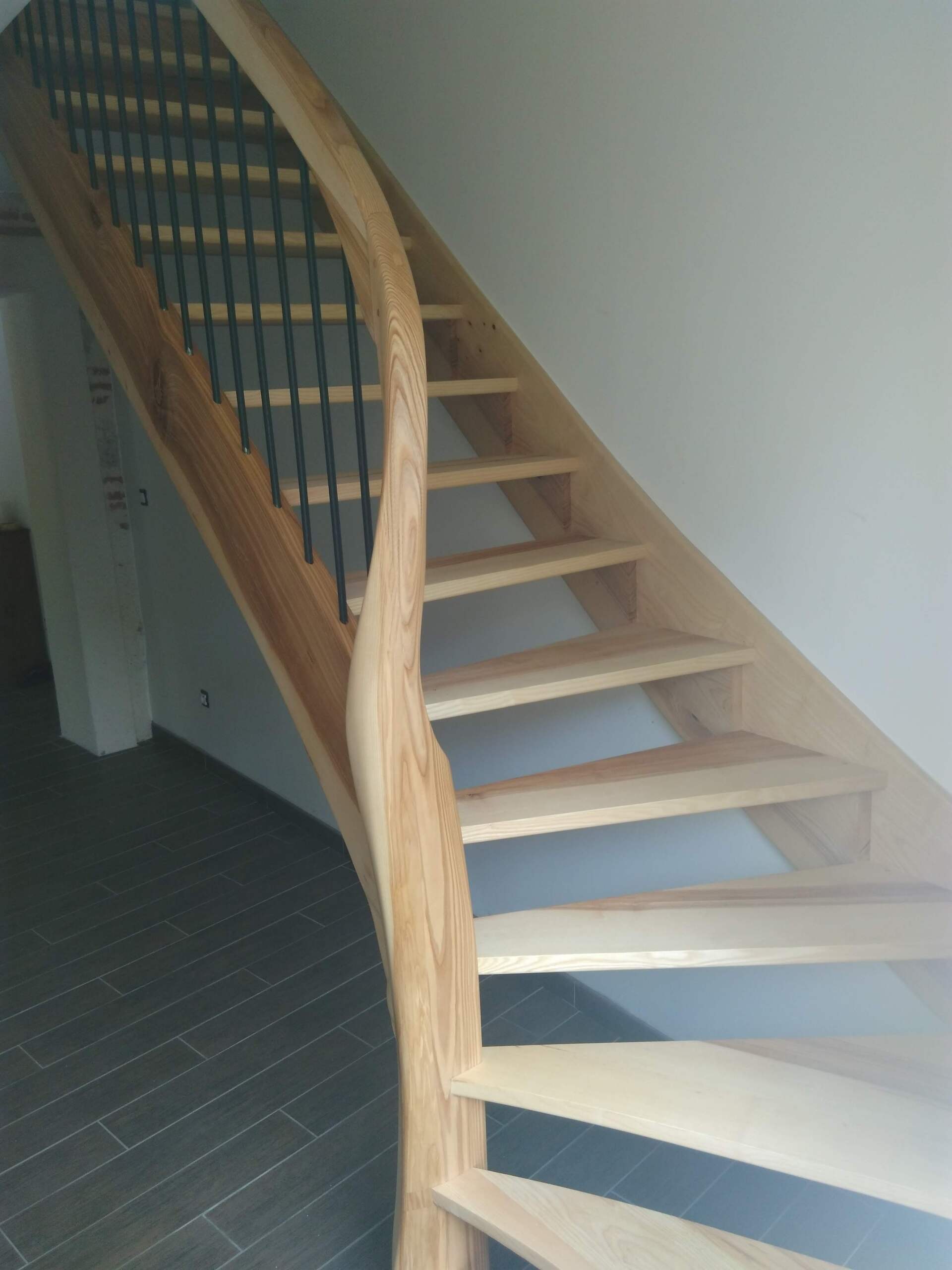 Escalier en bois
