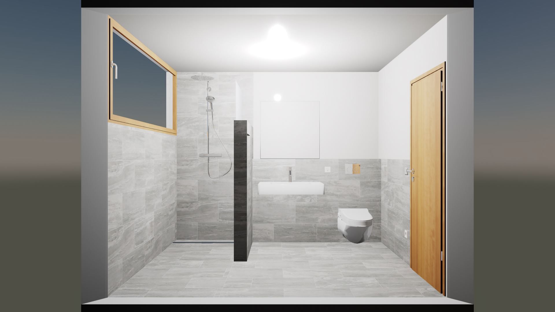 3D Zeichnung Badzimmer - Rizzi AG