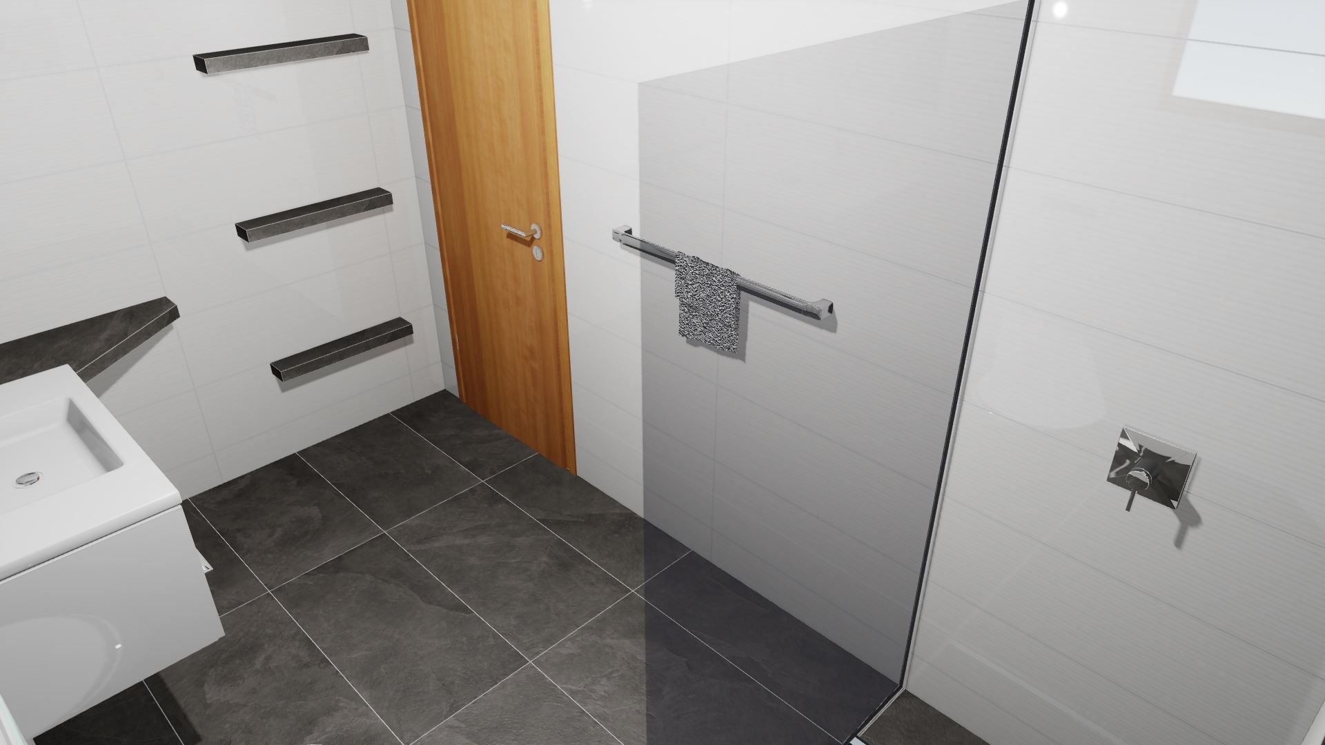 3D Zeichnung Badzimmer - Rizzi AG