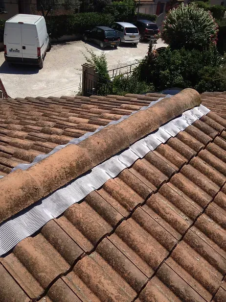 Étanchéité faîtage