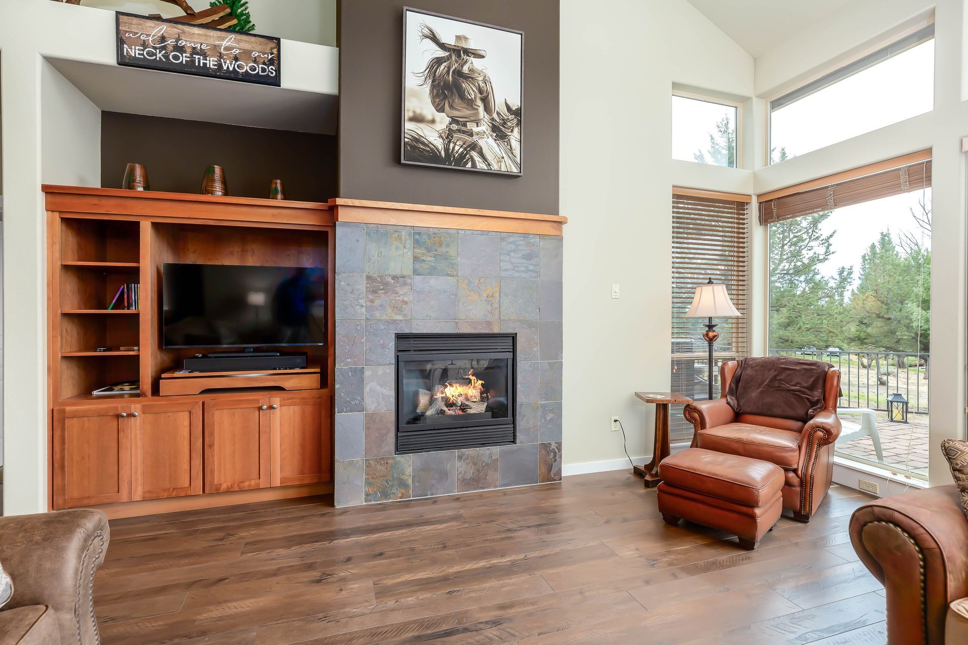 Living Space at The Masters Lodge in Sunriver