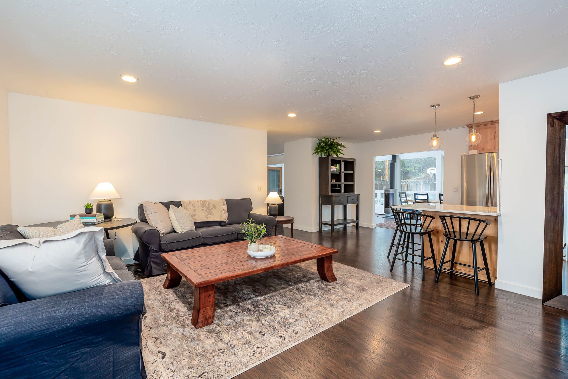 Living Area  of 15th Avenue Getaway in Bend Oregon