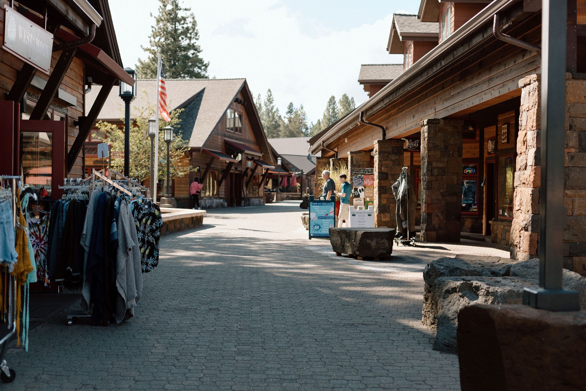 Sign at Sunriver Resort, one of the best known Central Oregon resorts