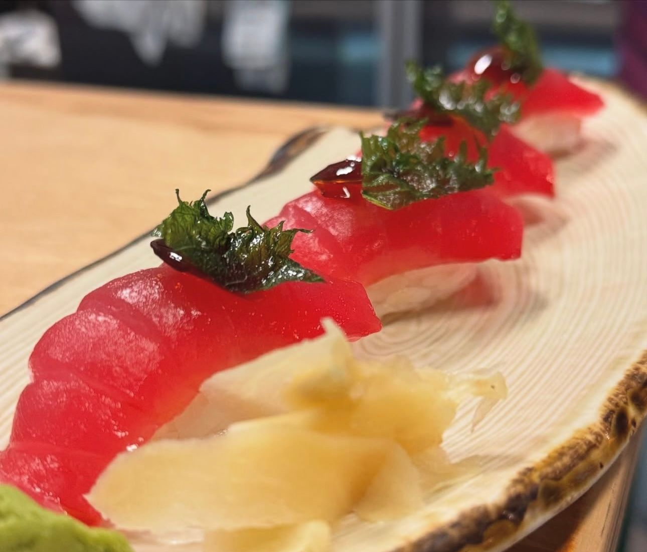 sushi from Oishi - a date night restaurant near Eagle Crest Resort