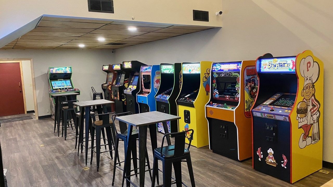 Riverscape Arcade in Sunriver Oregon - a great option for a stop on a winter day in Sunriver