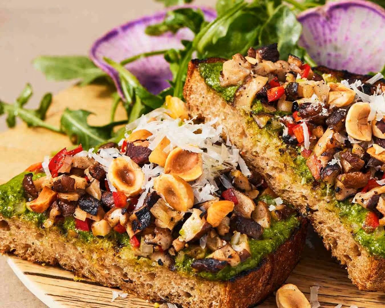 Toast from Terra Kitchen at the SCP Hotel Redmond