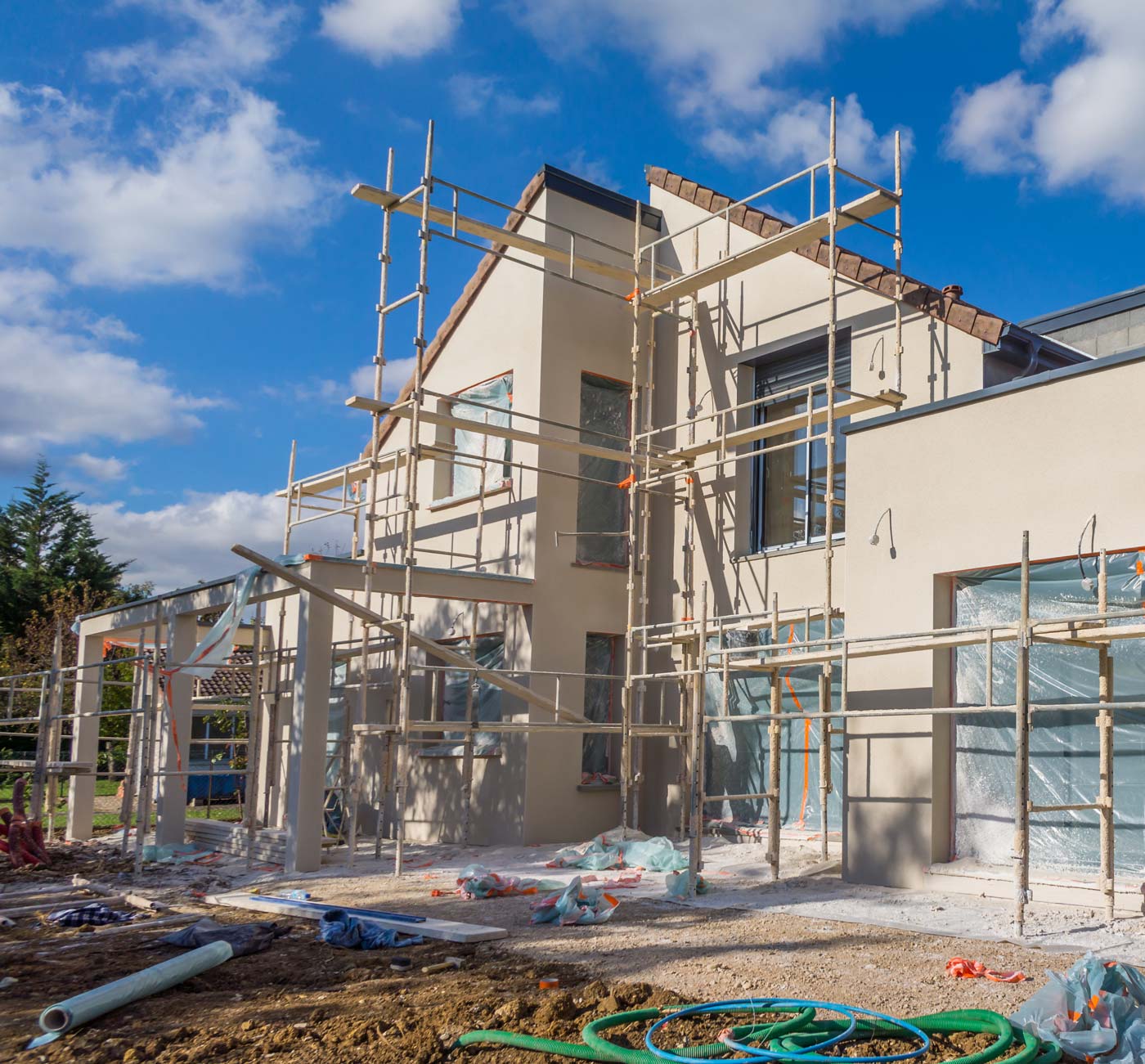 Chantier de peinture