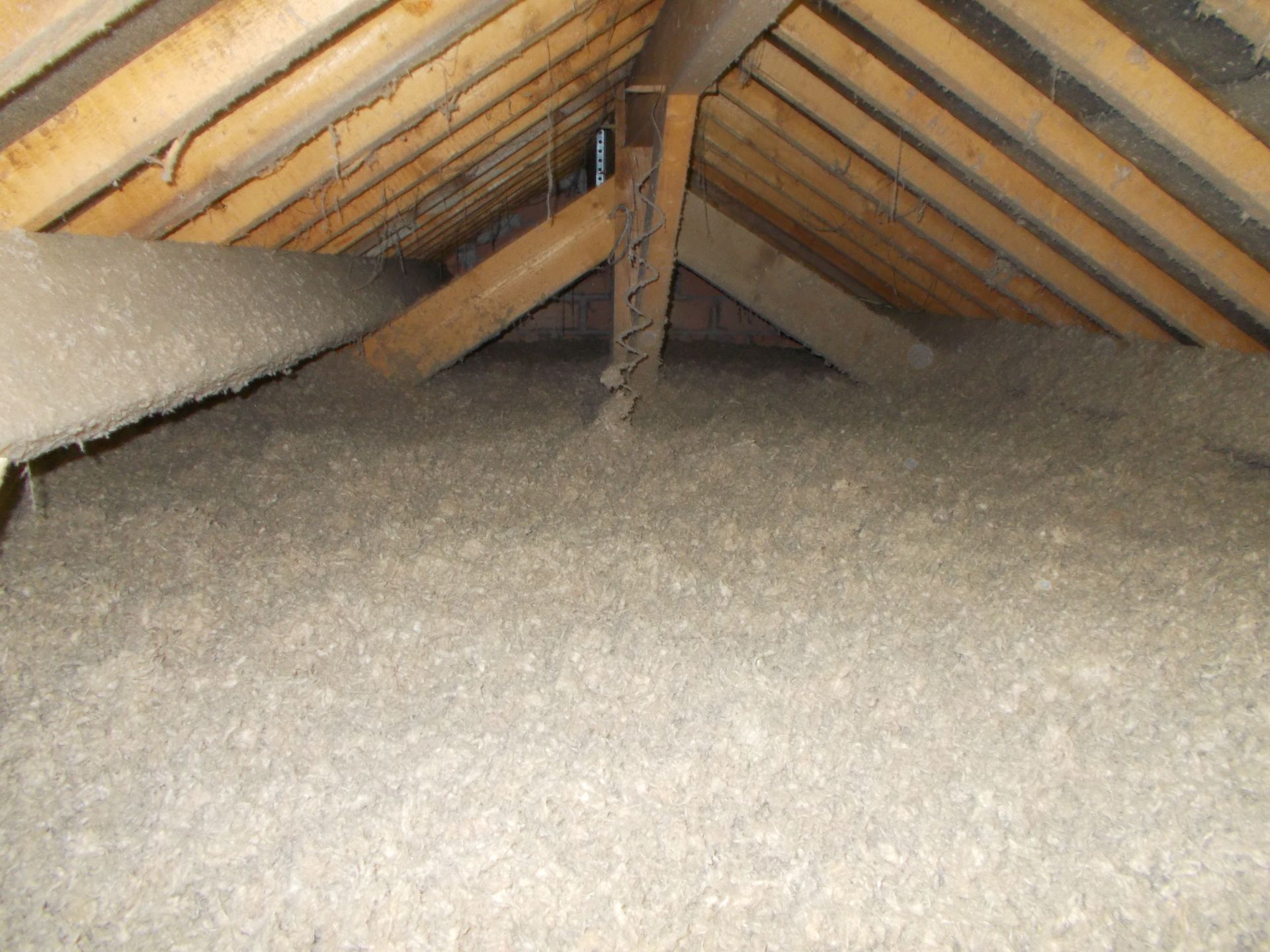 Isolation sous les combles.