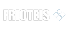 La palabra frioteis está escrita en letras blancas sobre fondo blanco.