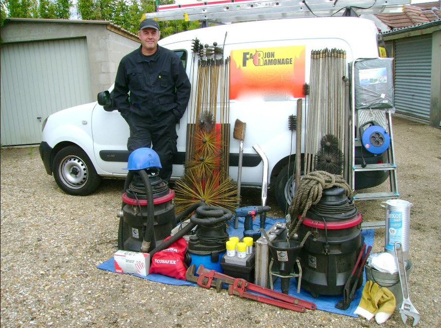 Eric Farjon maître ramoneur