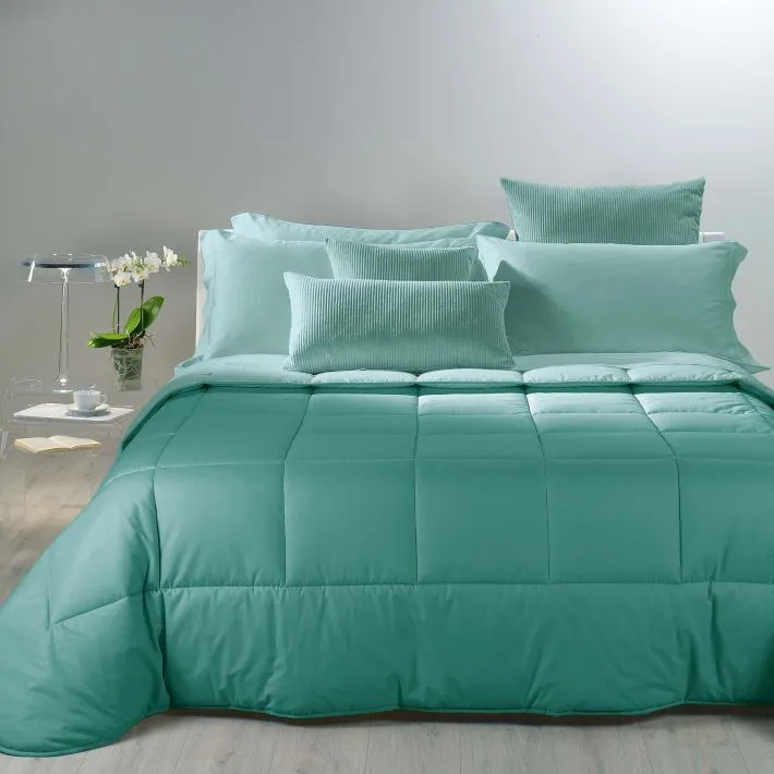 Trapunta Bicolor Anice - Dolce Casa Lugano