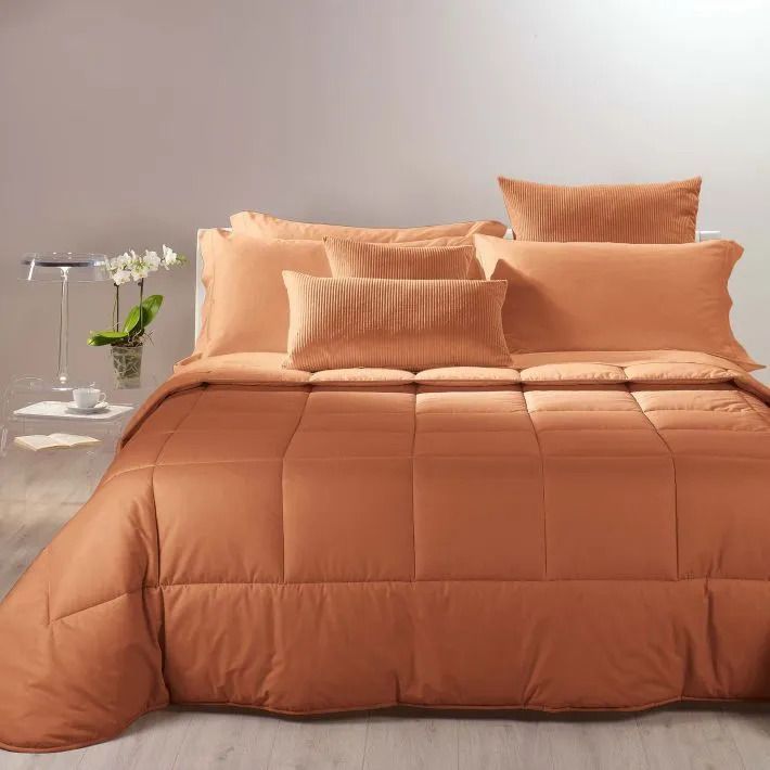 Trapunta Bicolor Cotto - Dolce Casa Lugano