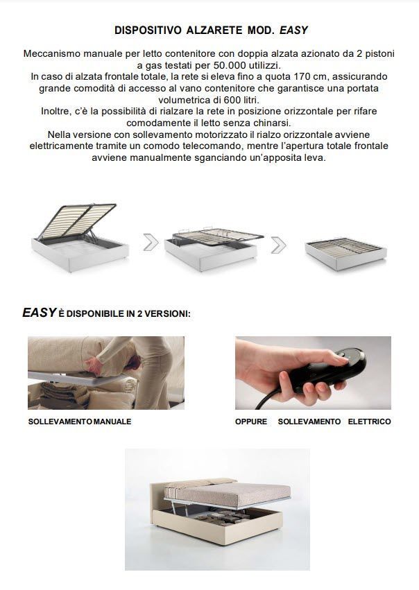 Dispositivo alzarete mod. Easy - Dolce Casa Lugano