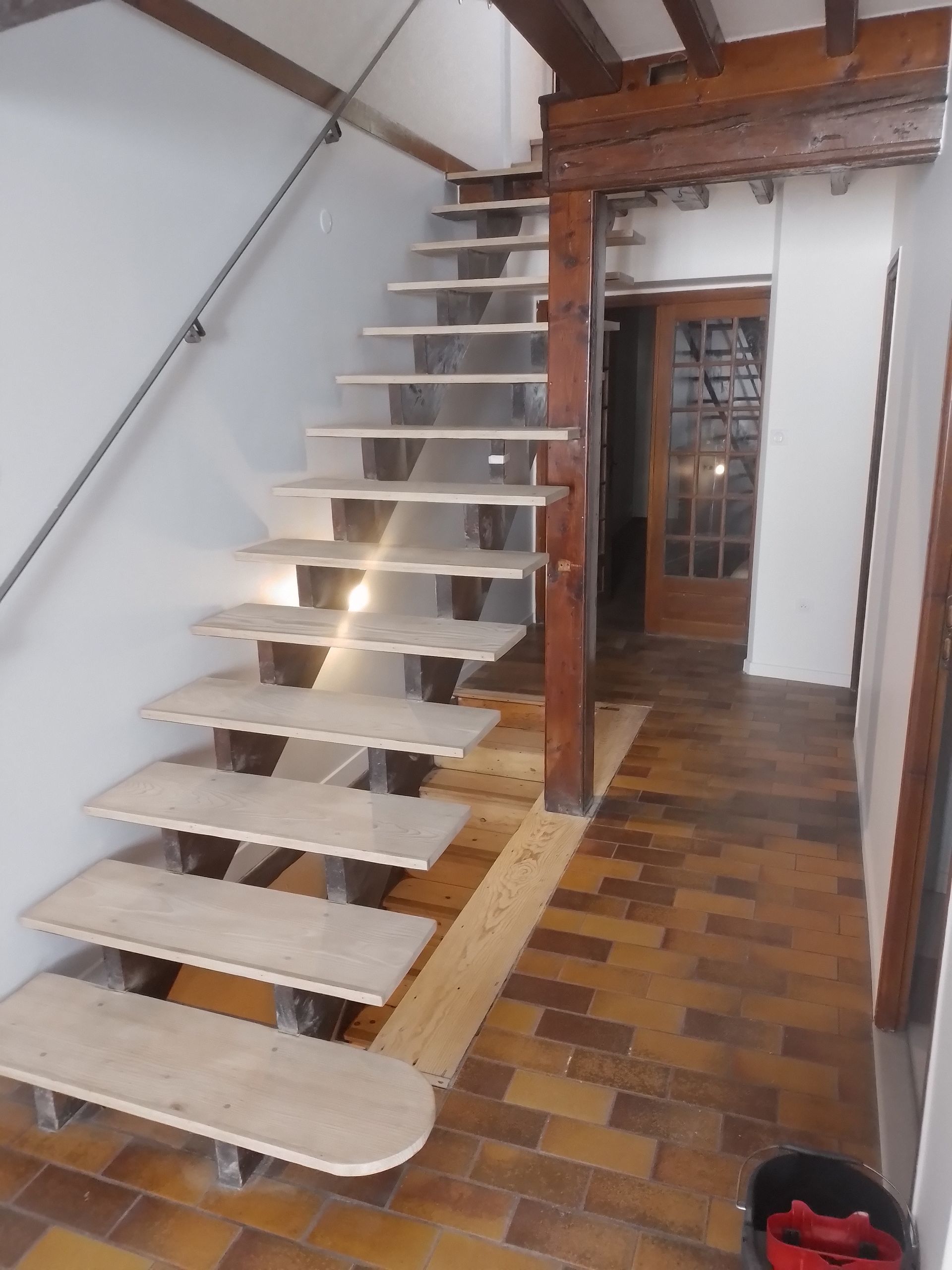 Escalier en bois sur mesure