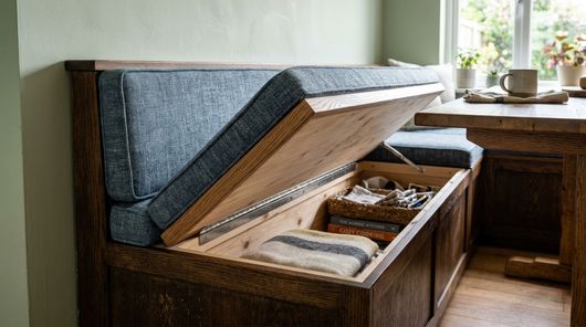 Une restauration de banquette en bois