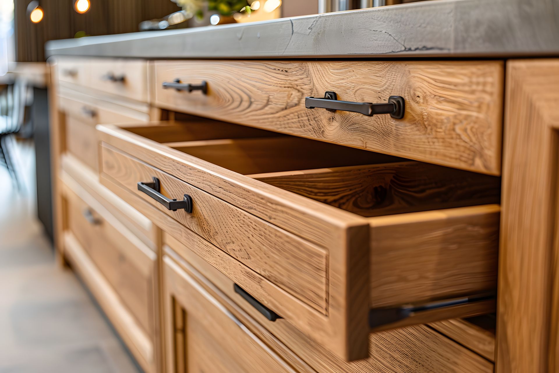 Un meuble de rangement créé sur mesure