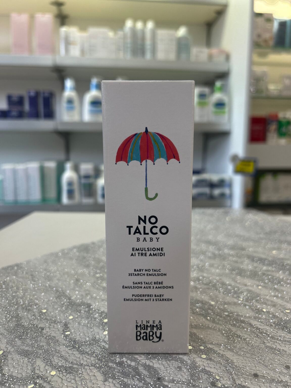 Emulsione ai tre amidi No Talco