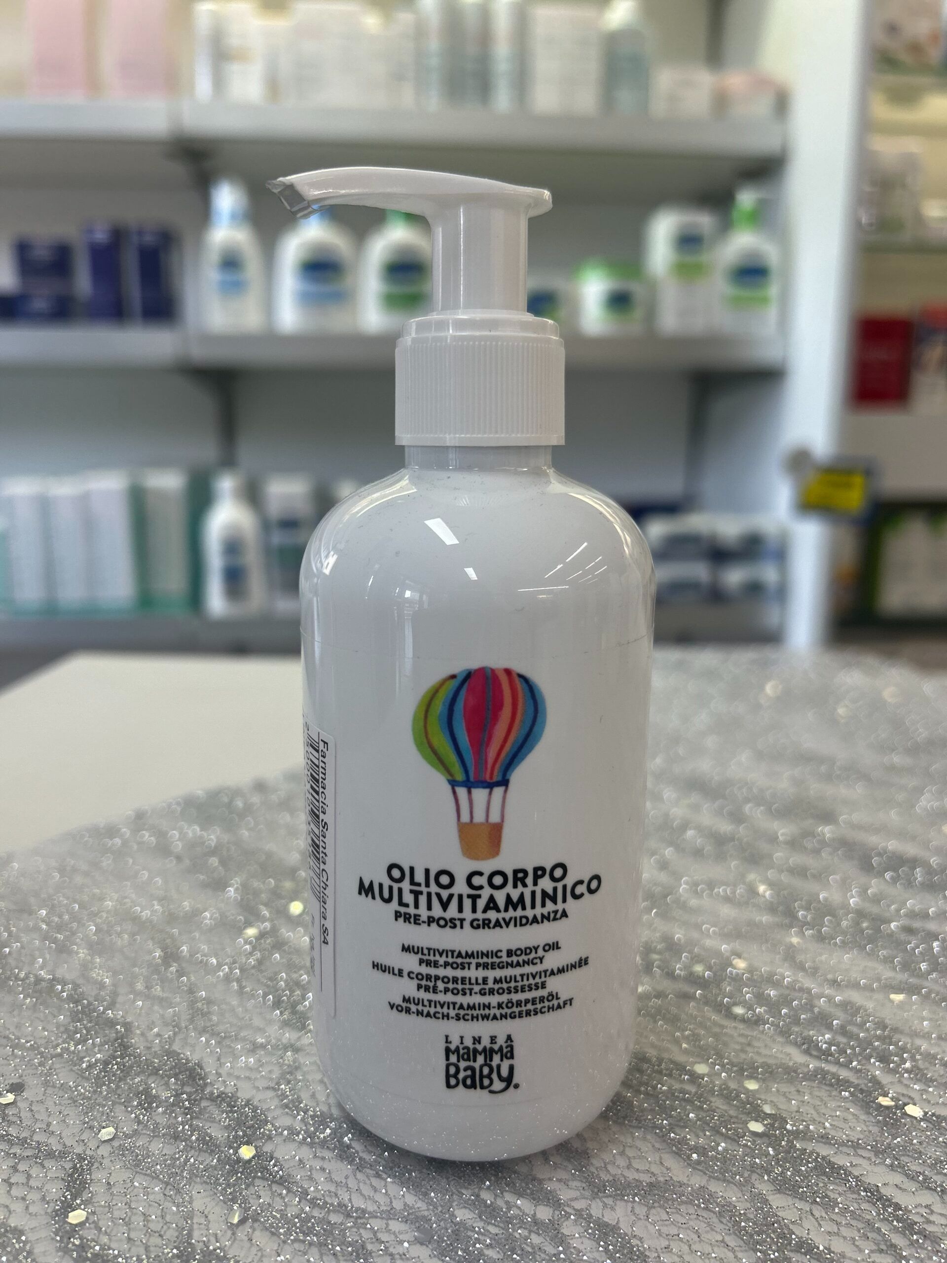 Olio corpo multivitaminico pre-post gravidanza