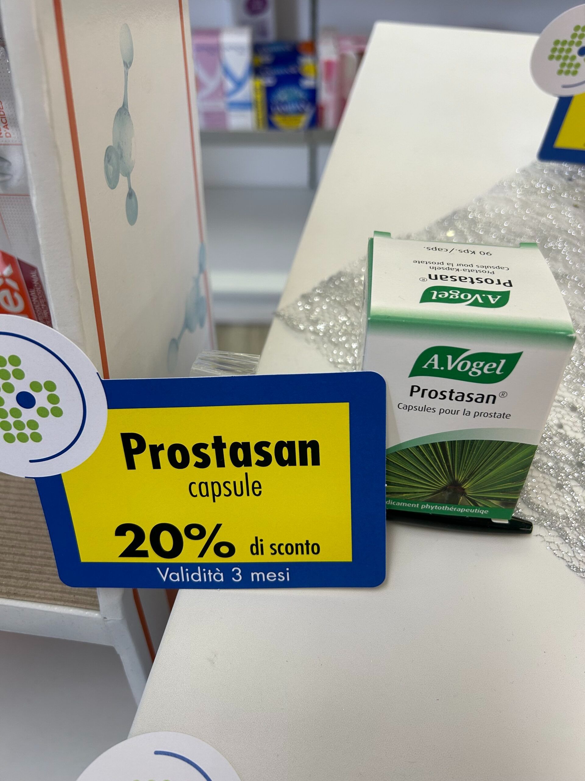 Offerta promozionale capsule per la prostata Prostasan