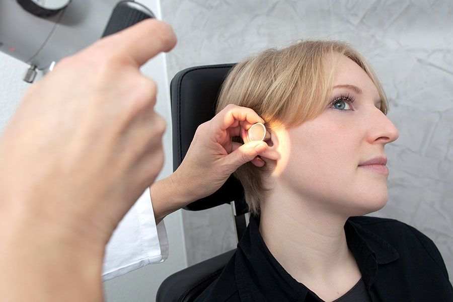 hno praxis dr. prem, ohruntersuchung