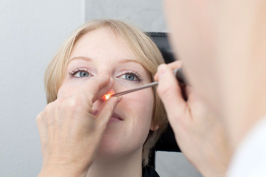 hno praxis dr. prem, ohruntersuchung