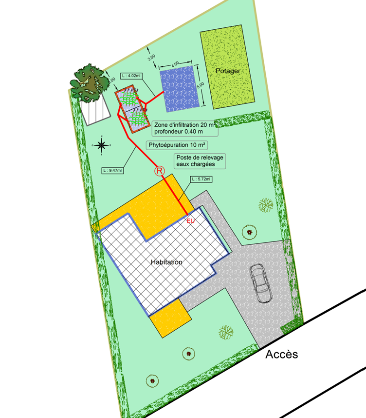 Plan de phytoépuration
