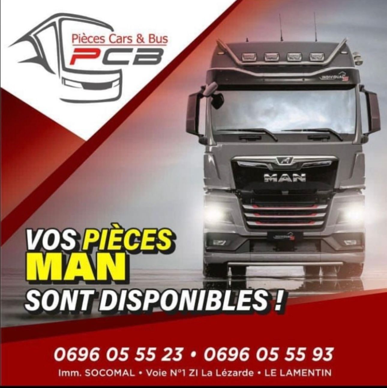 Pièces Man de camion disponibles