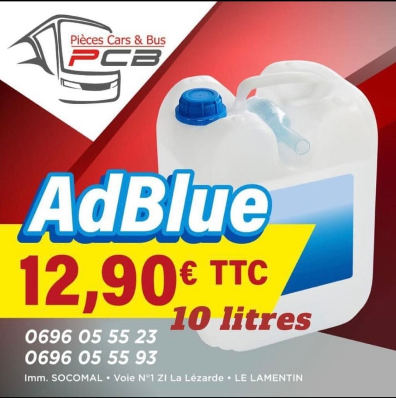 Publicité d'AdBlue