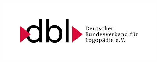 The logo for deutscher bundesverband fur logopädie e.v.