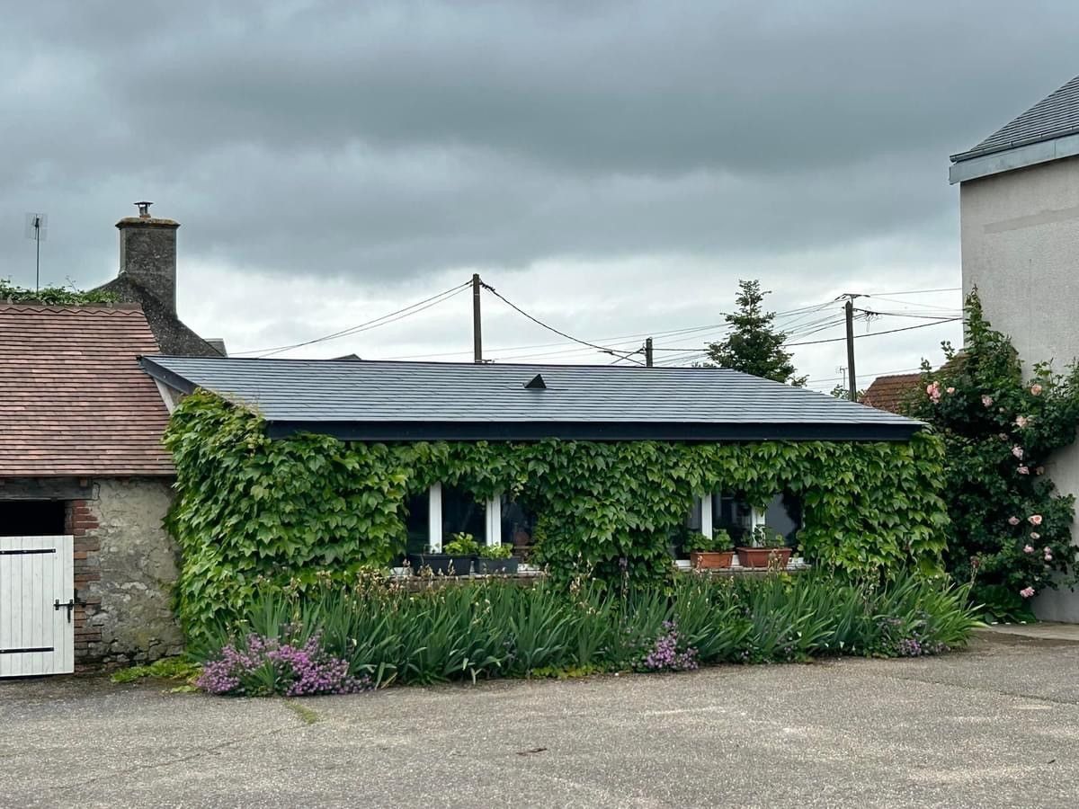 Corps de ferme refait complètement suite à la grêle de 2022