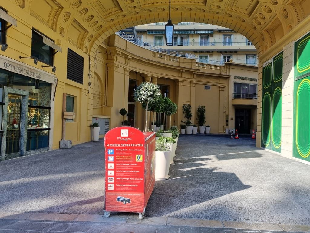 Accès parking auto nice