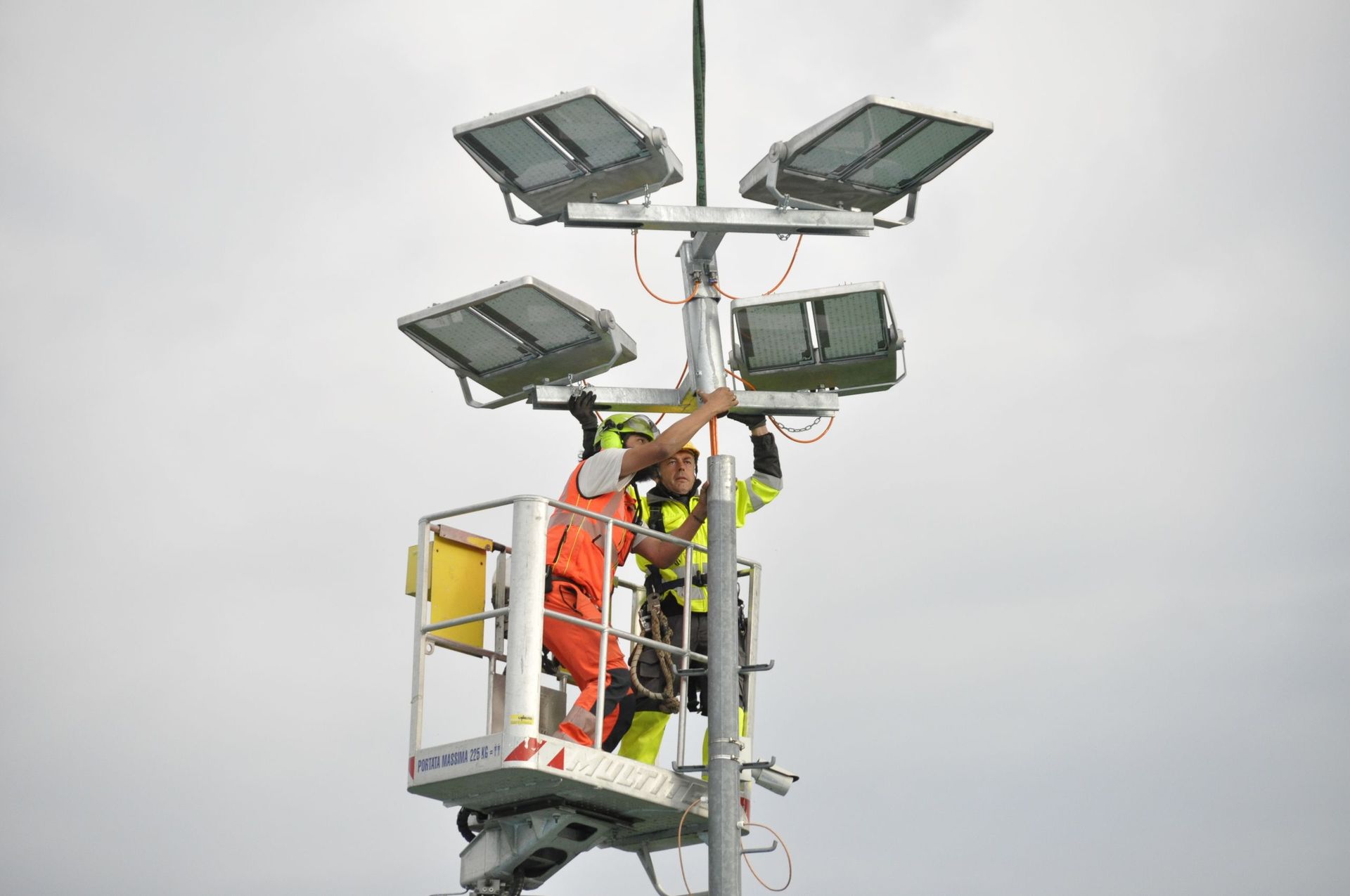 Schenini - Lampioni Lido Intsallazione