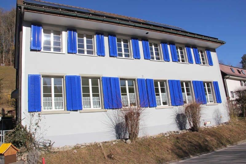 renovation - fassade - maler graf - wila