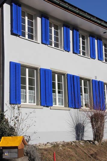 renovation - fassade - maler graf - wila