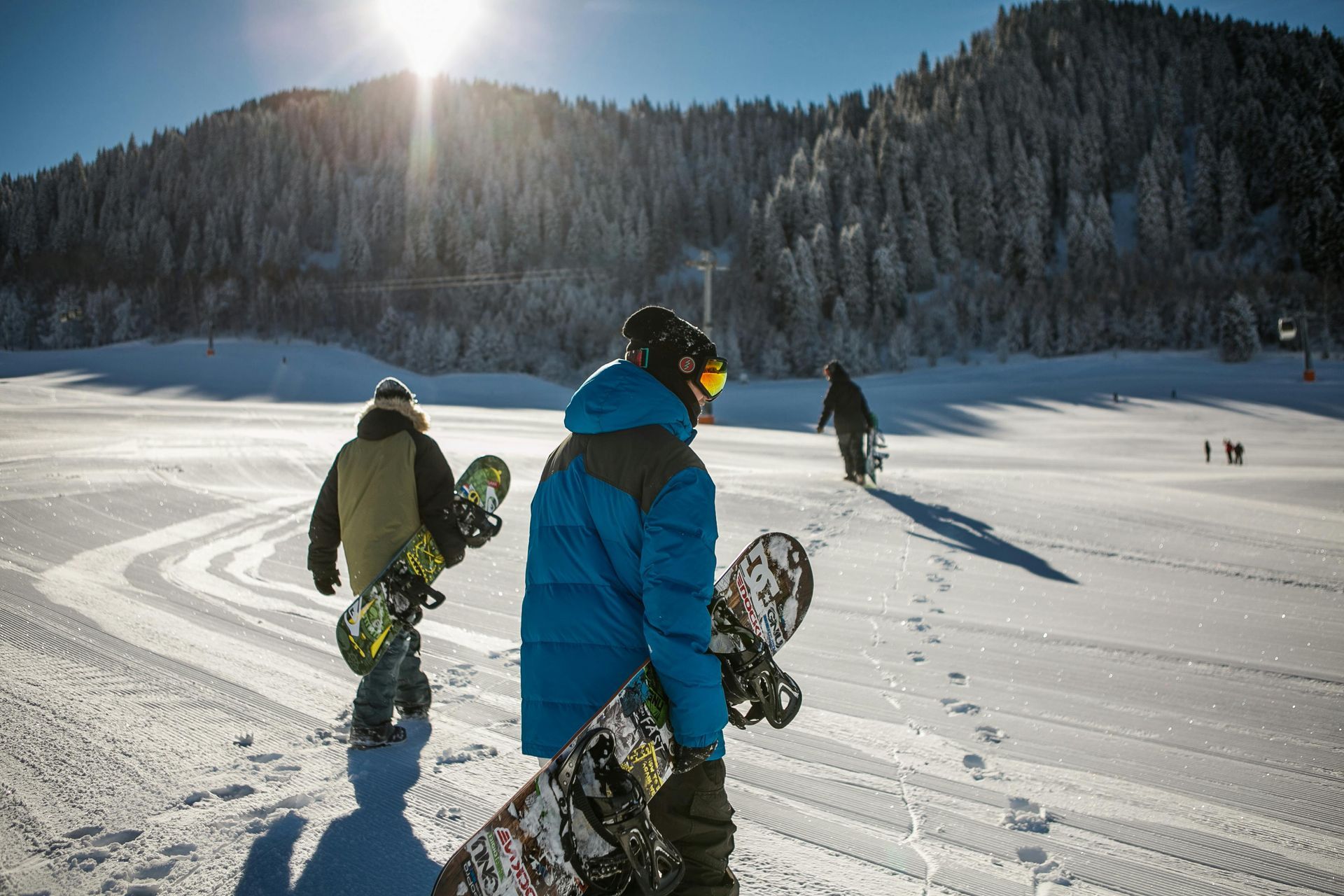 Skien snowboarden Winterberg Sauerland Piste