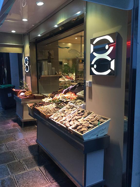 Stand à coquillages