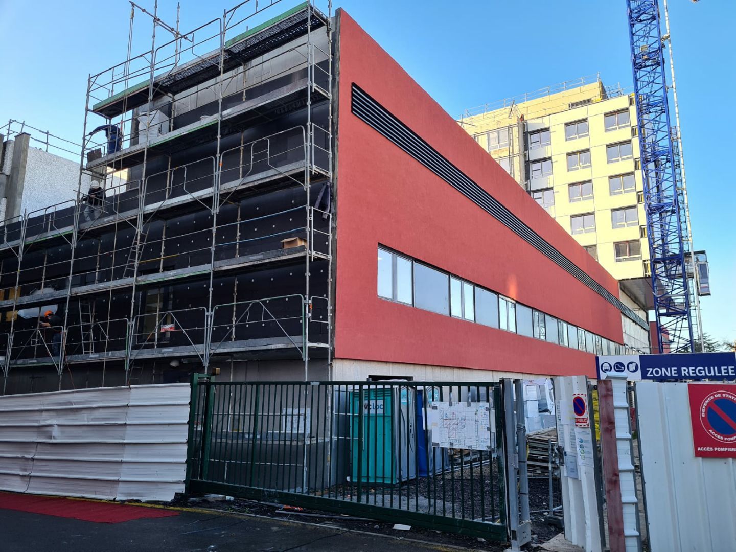 Chantier du CHU de Lille