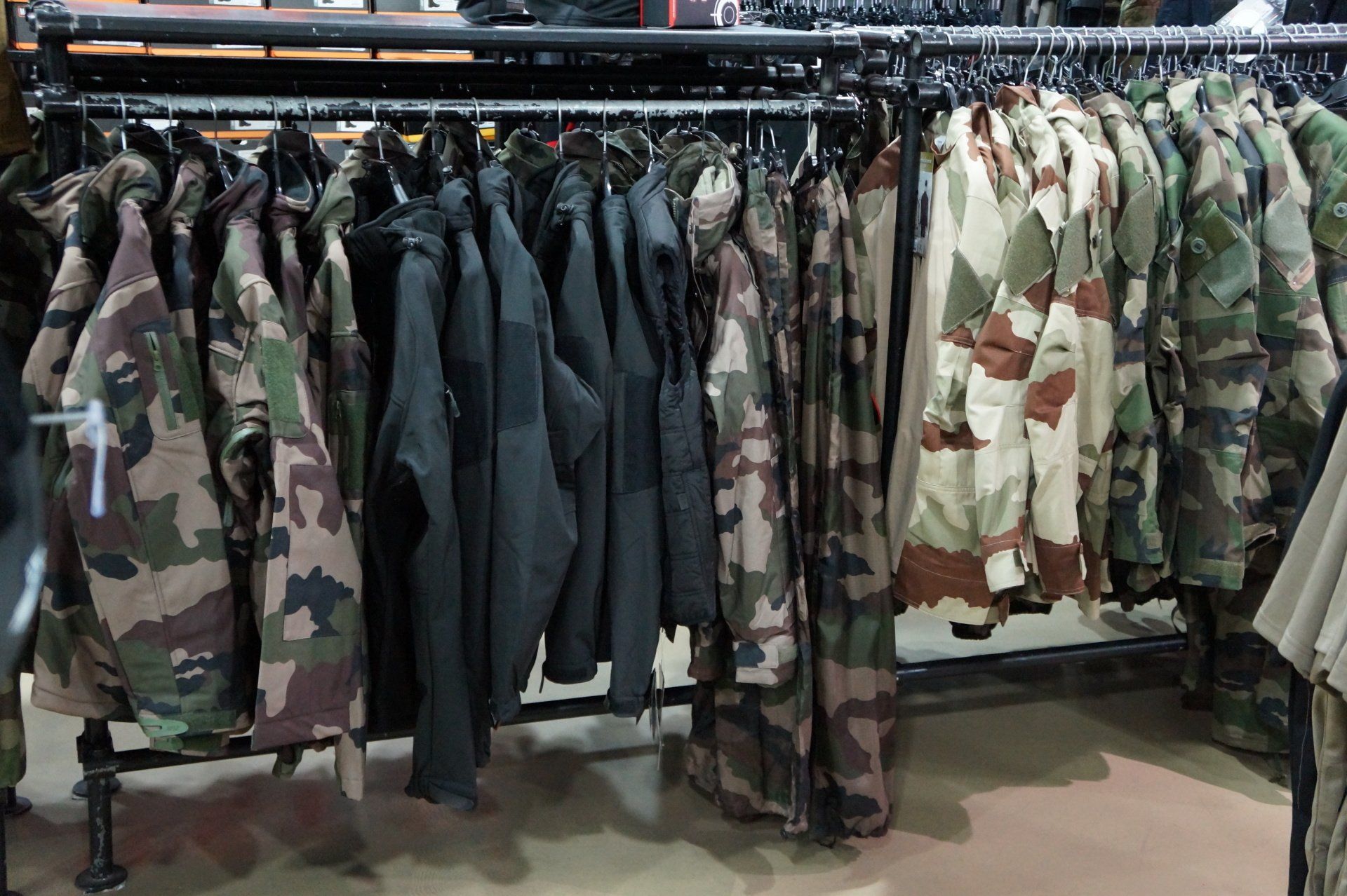 Vêtements militaires