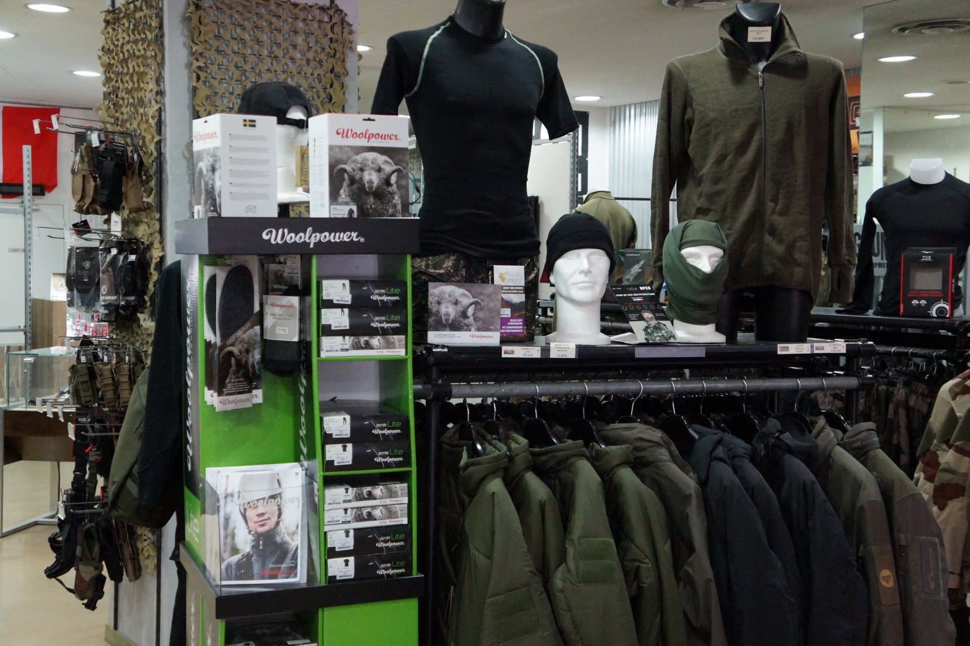 Tenues et équipement contre le froid